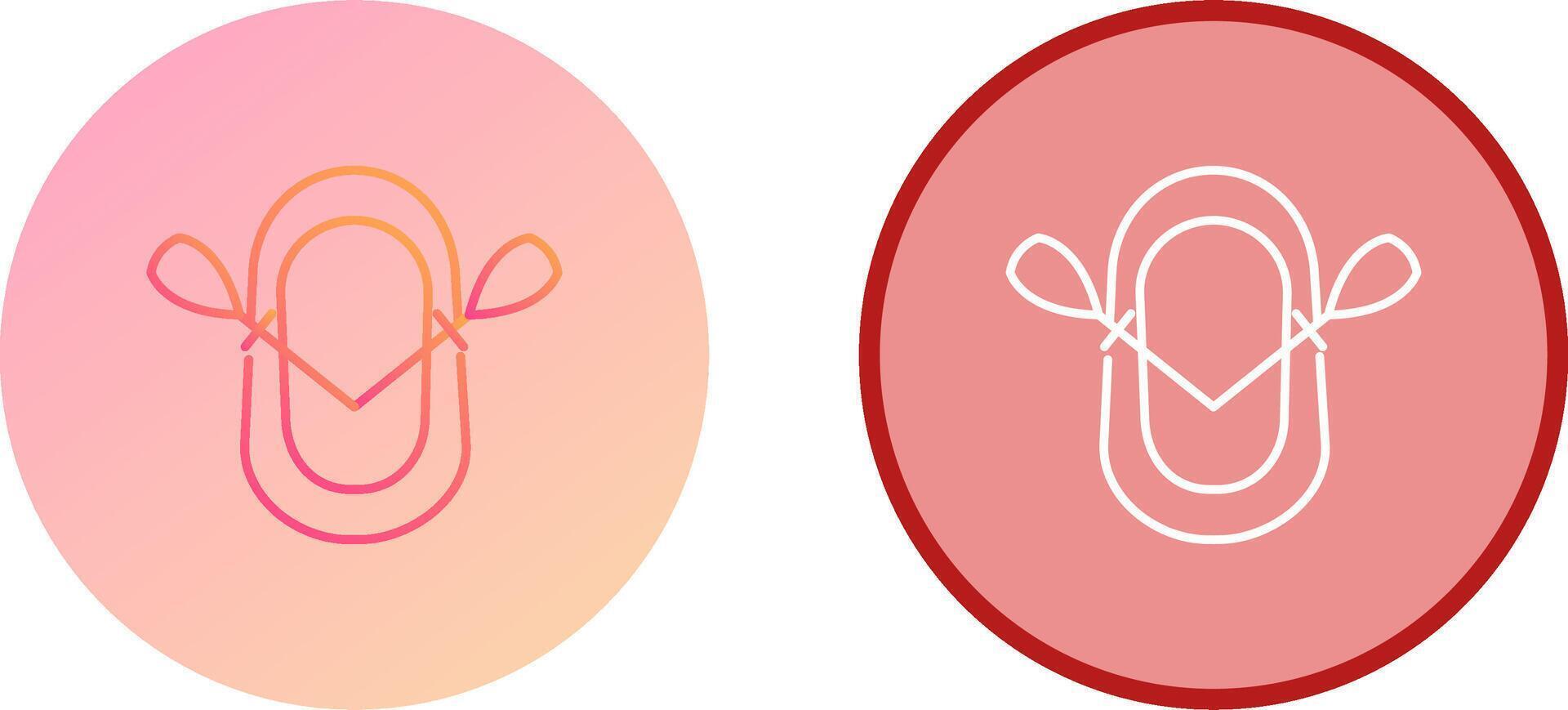 Dinghy Icon Design vector