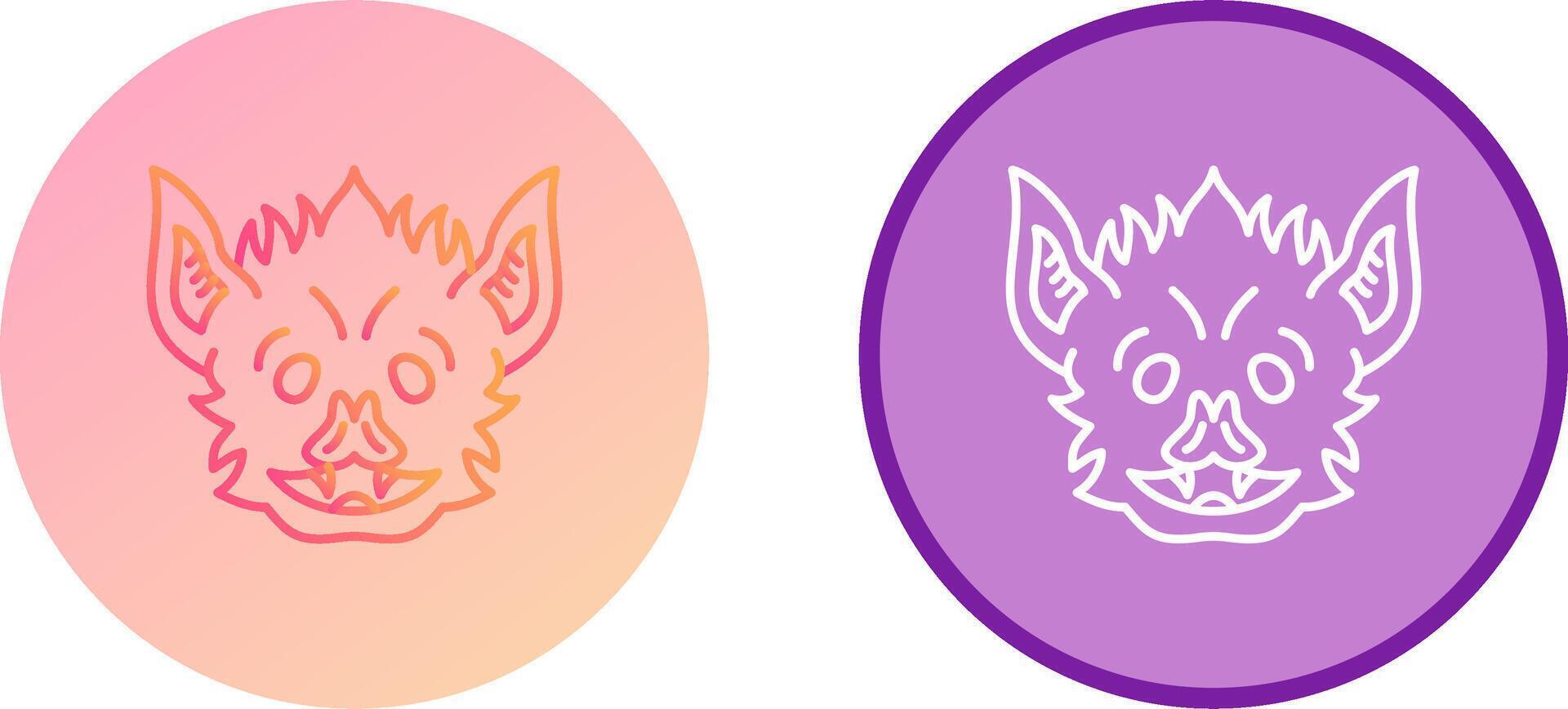 Bat Icon Design vector