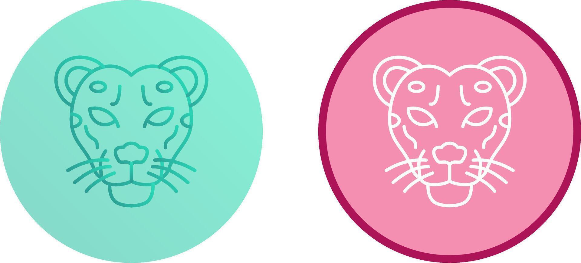 Cheetah Icon Design vector