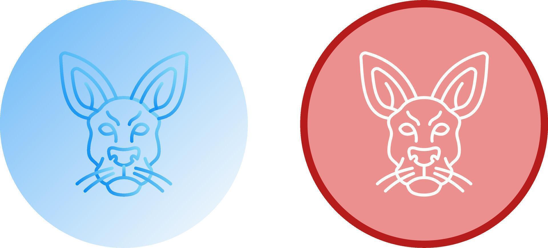 Kangaroo Icon Design vector