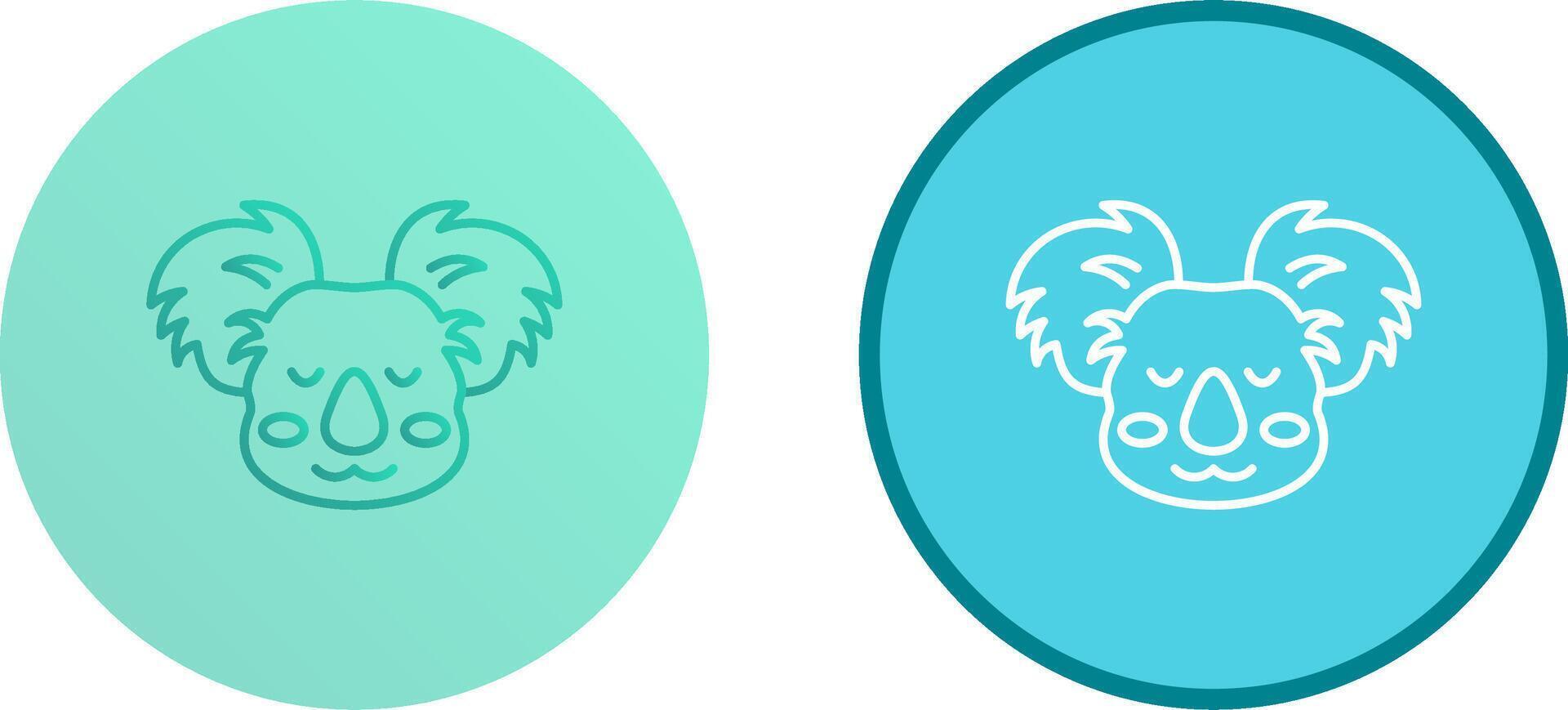 Koala Icon Design vector
