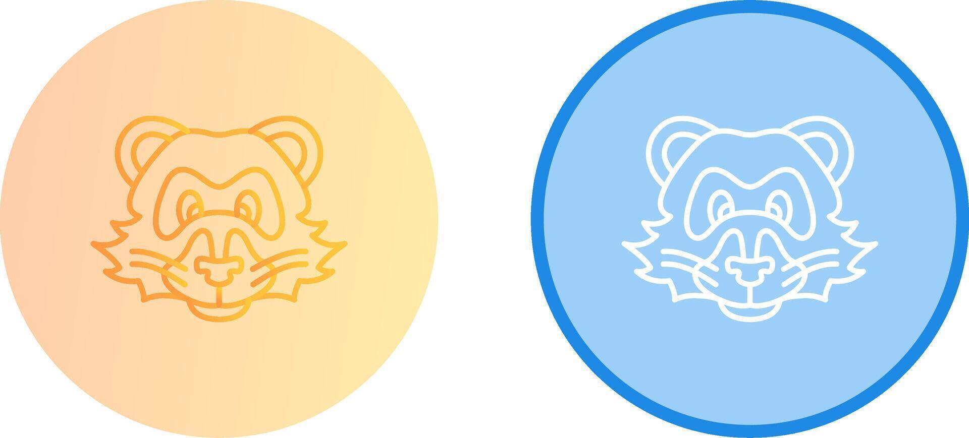 Ferret Icon Design vector