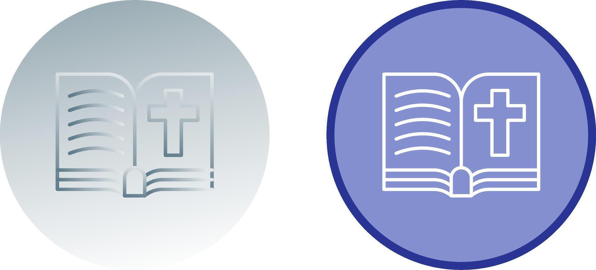 bible Icon Design vector