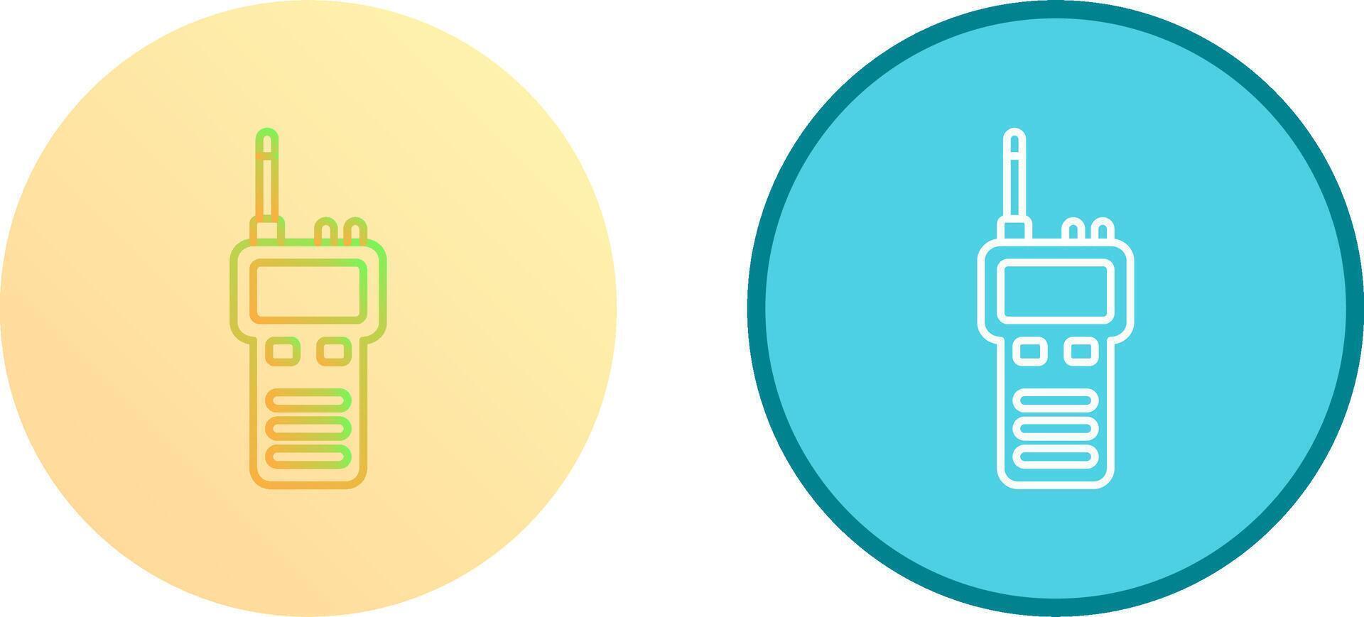 Walki Talkie Icon Design vector