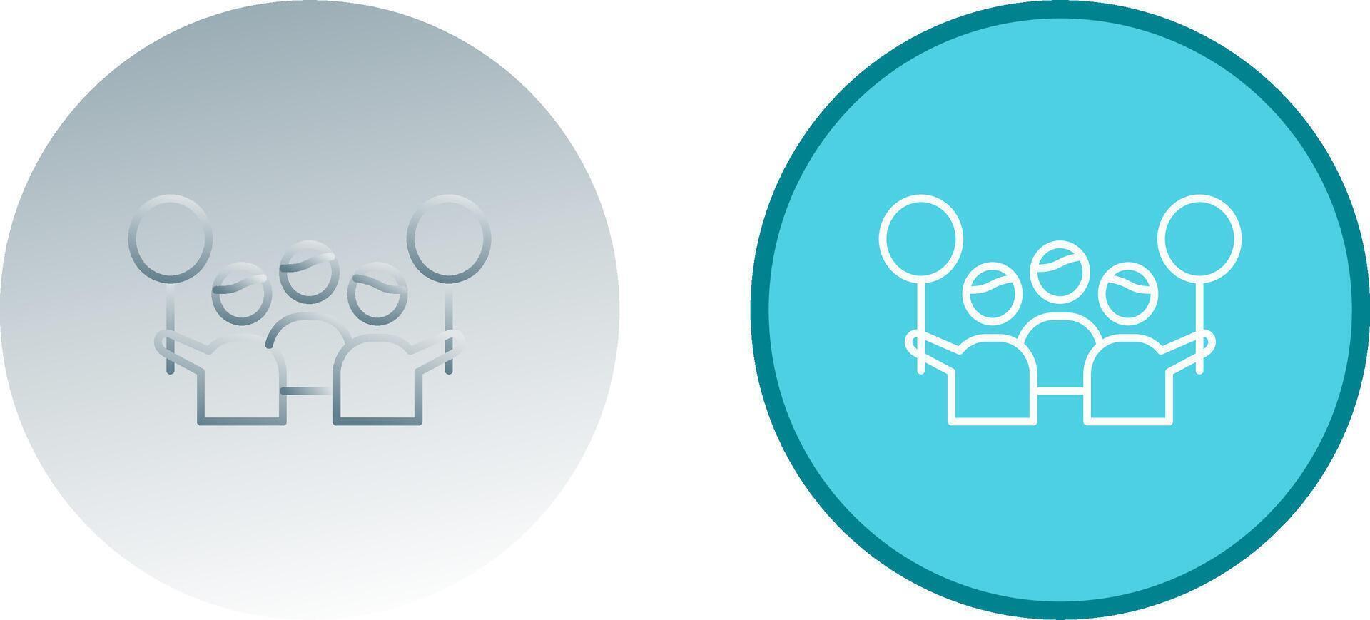 Protest Icon Design vector