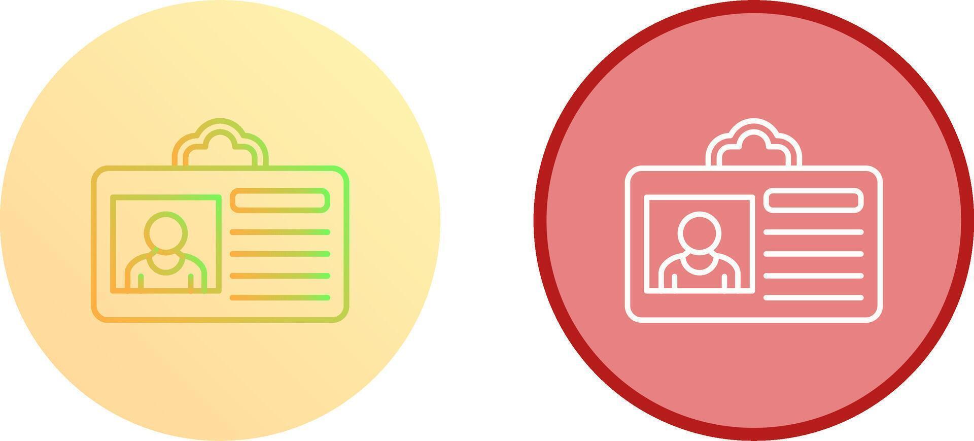 Criminal Card Icon Design vector