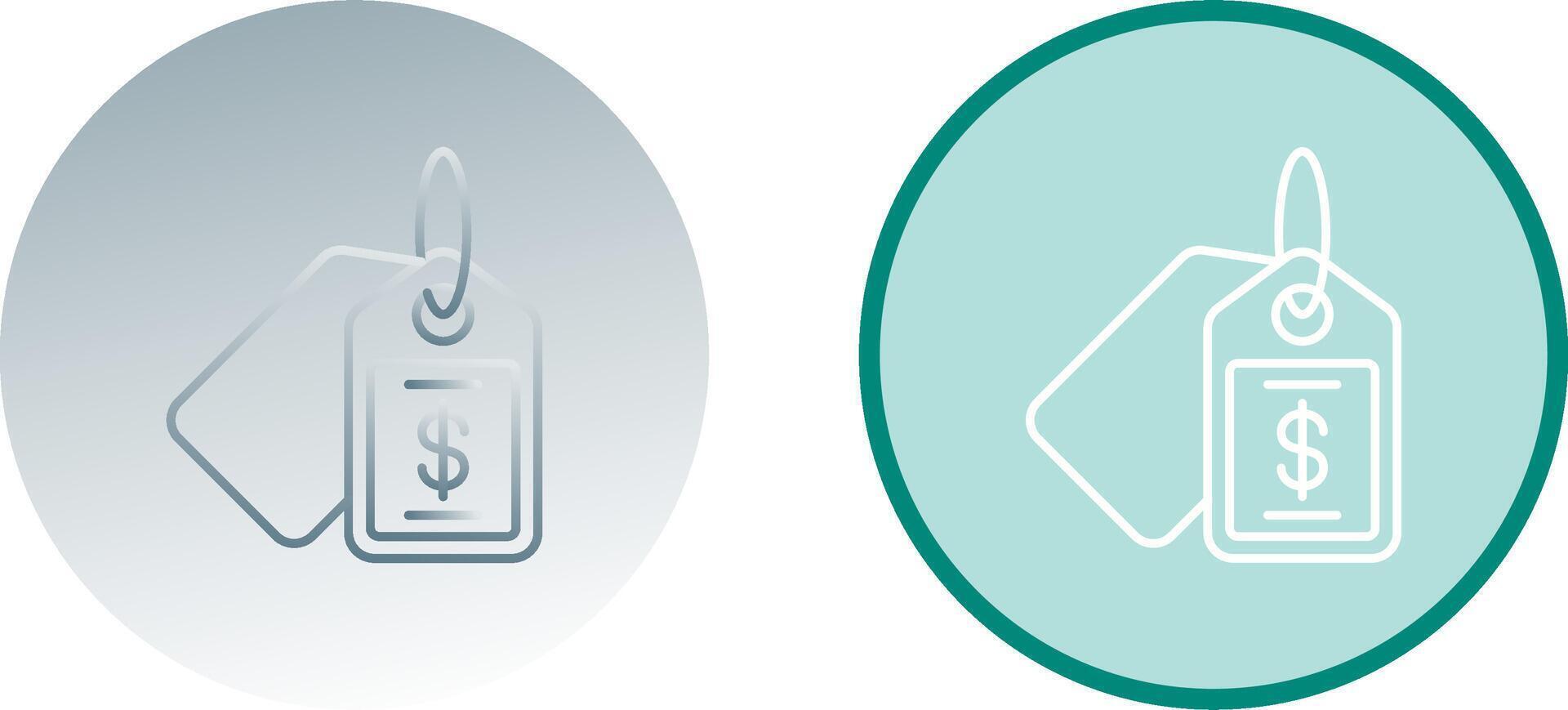 Price Tag Icon Design vector