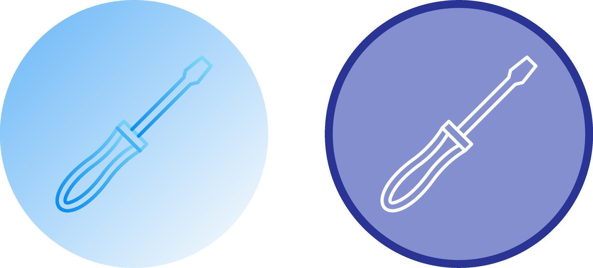 Screwdriver Icon Design vector