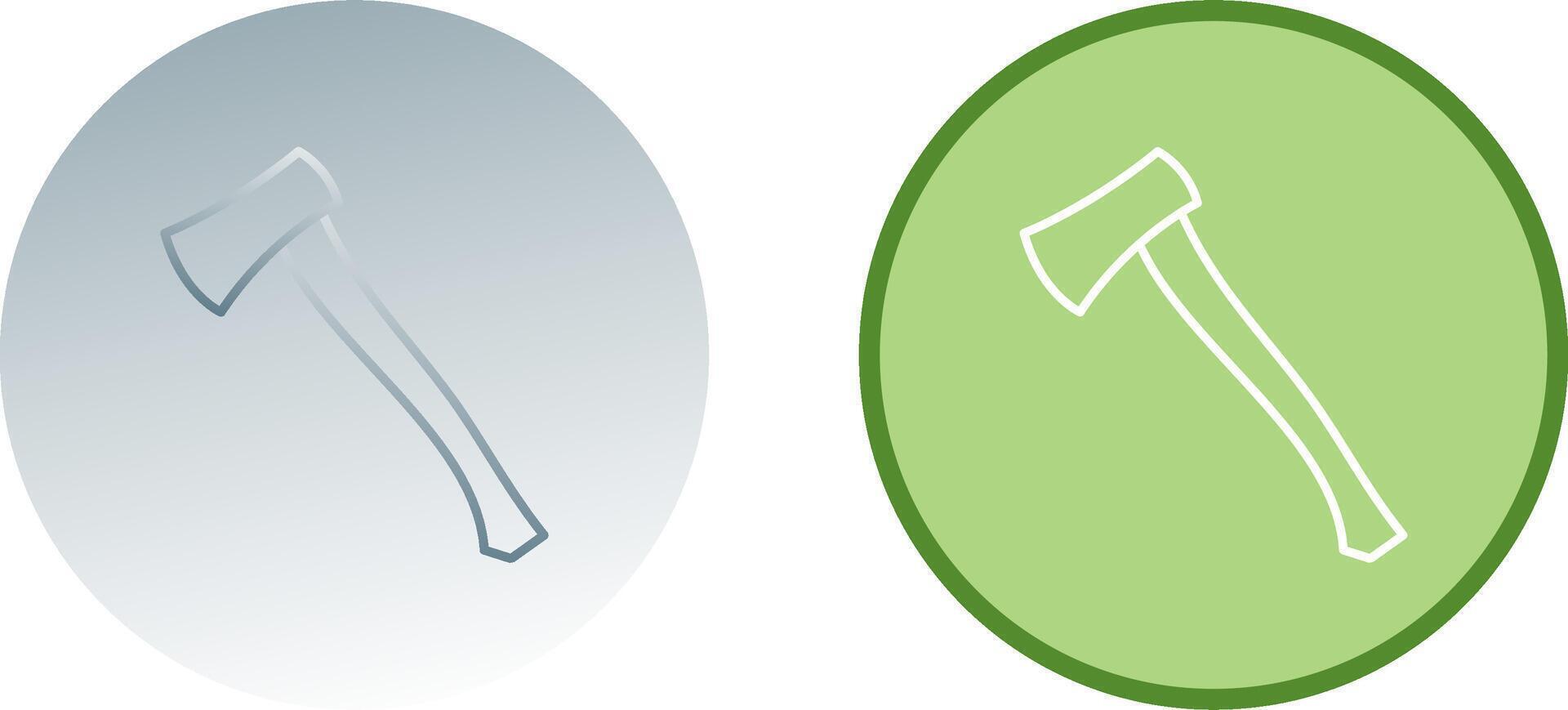 Wood Cutter Icon Design vector