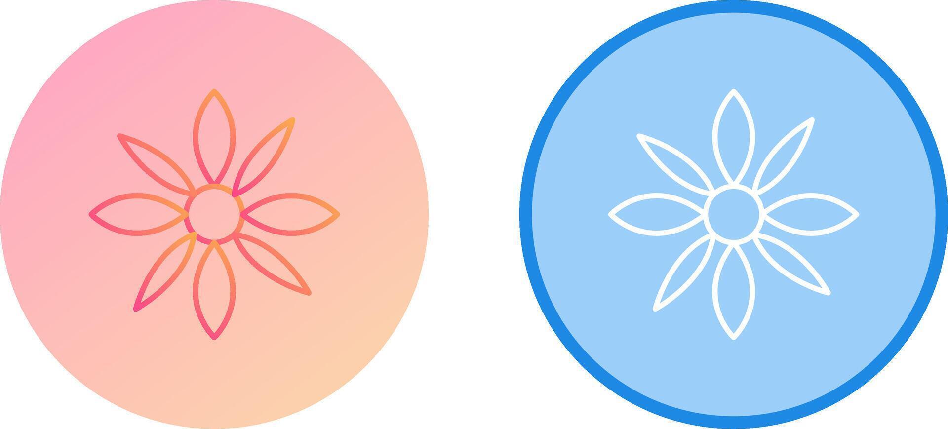Flower Icon Design vector