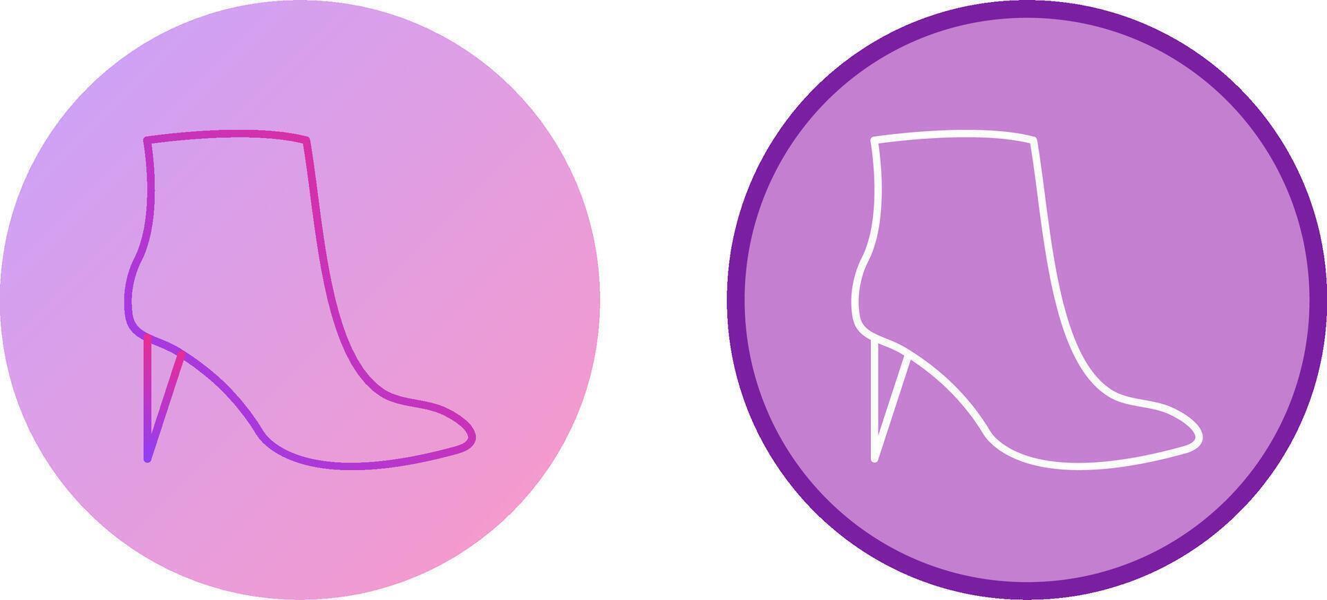 Stilletos Icon Design vector