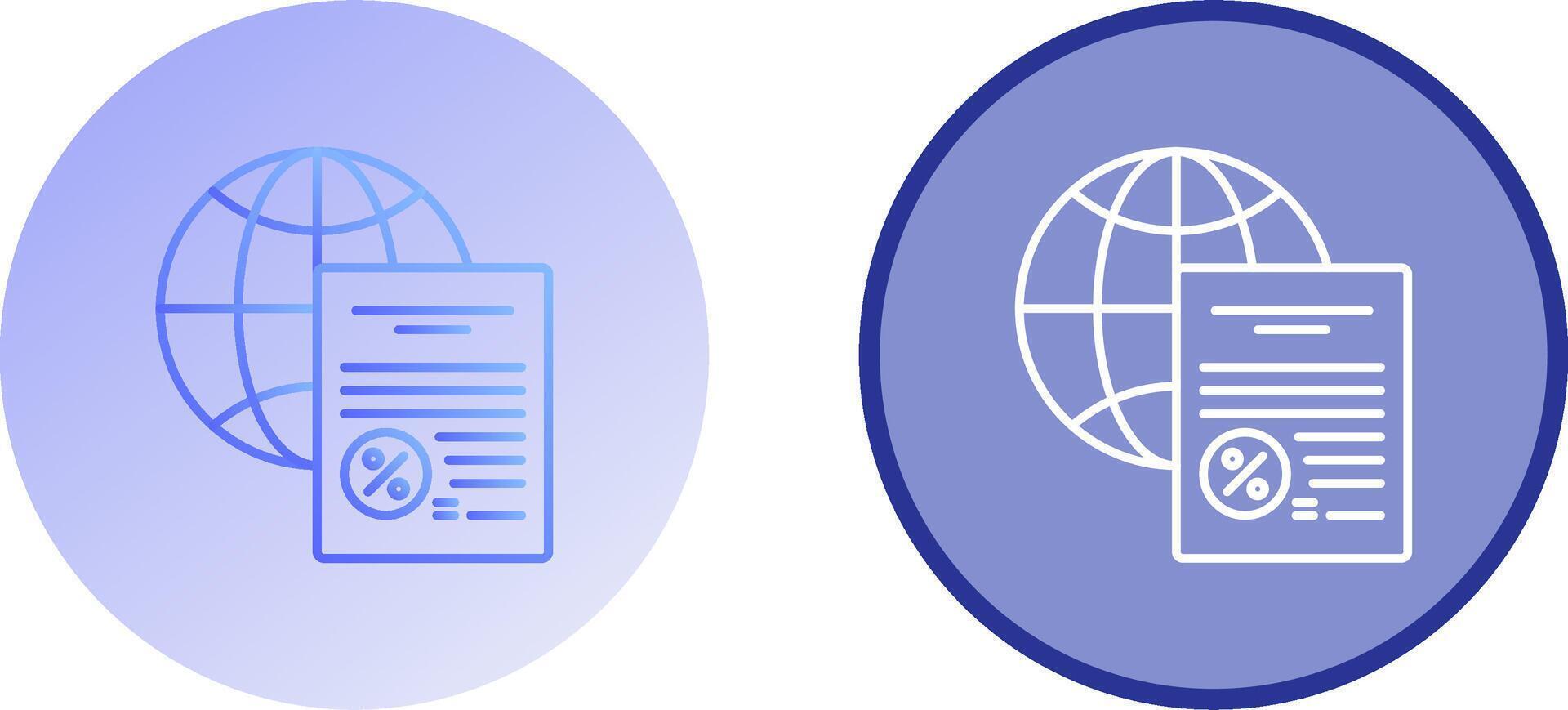 Global Icon Design vector