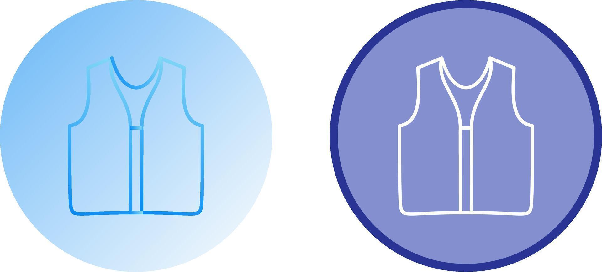 Swimming Vest Icon Design vector