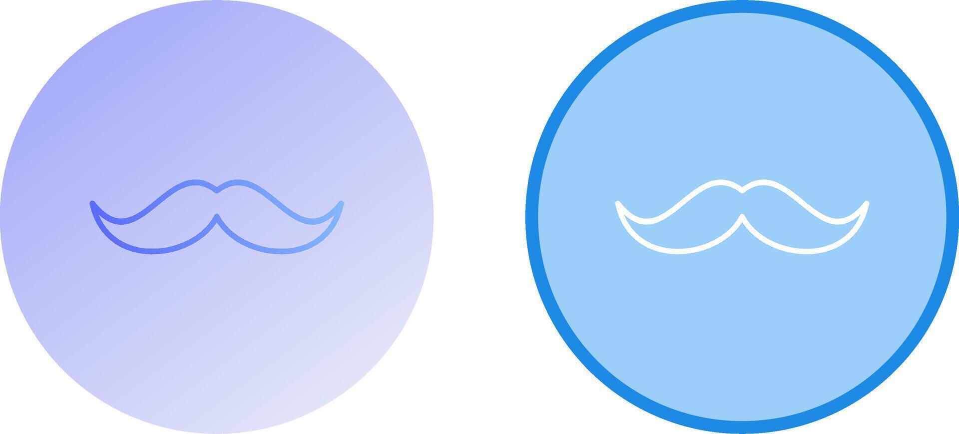 Moustache Icon Design vector