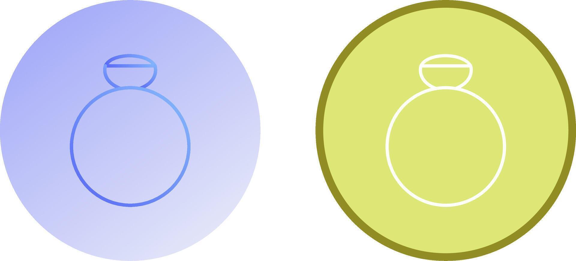 Ring Icon Design vector