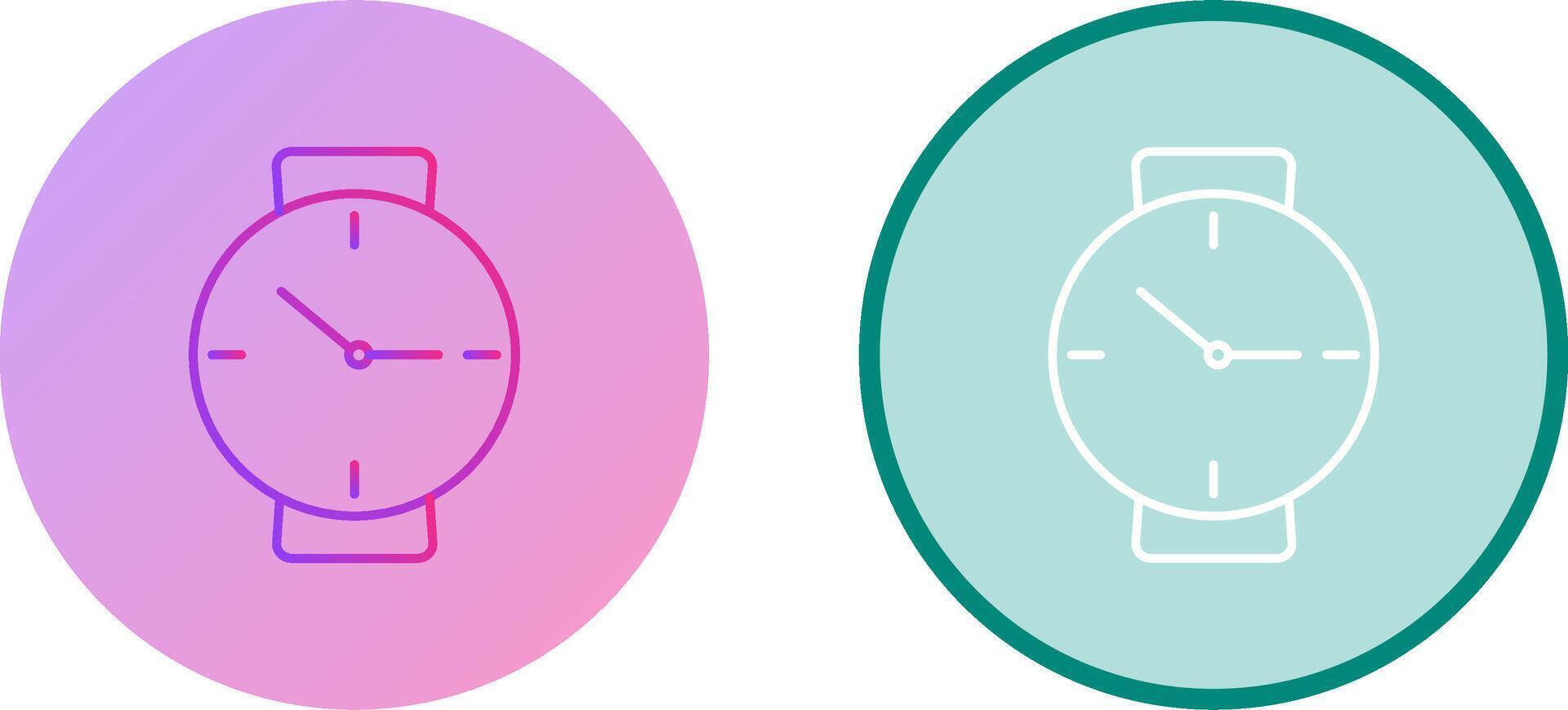 Wrist Watch Icon Design vector