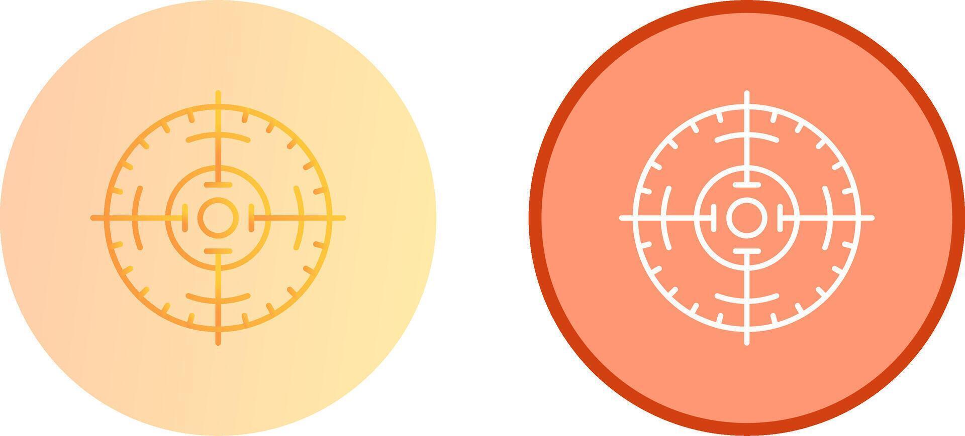 Target Icon Design vector
