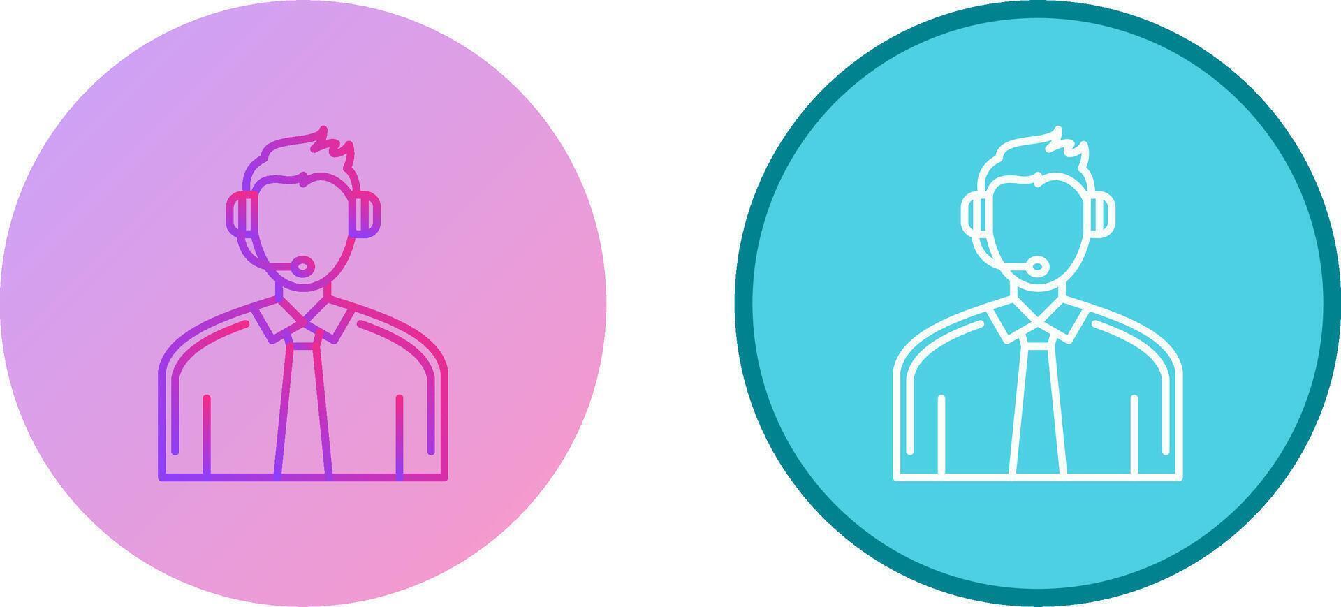 Customer Support Icon Design vector