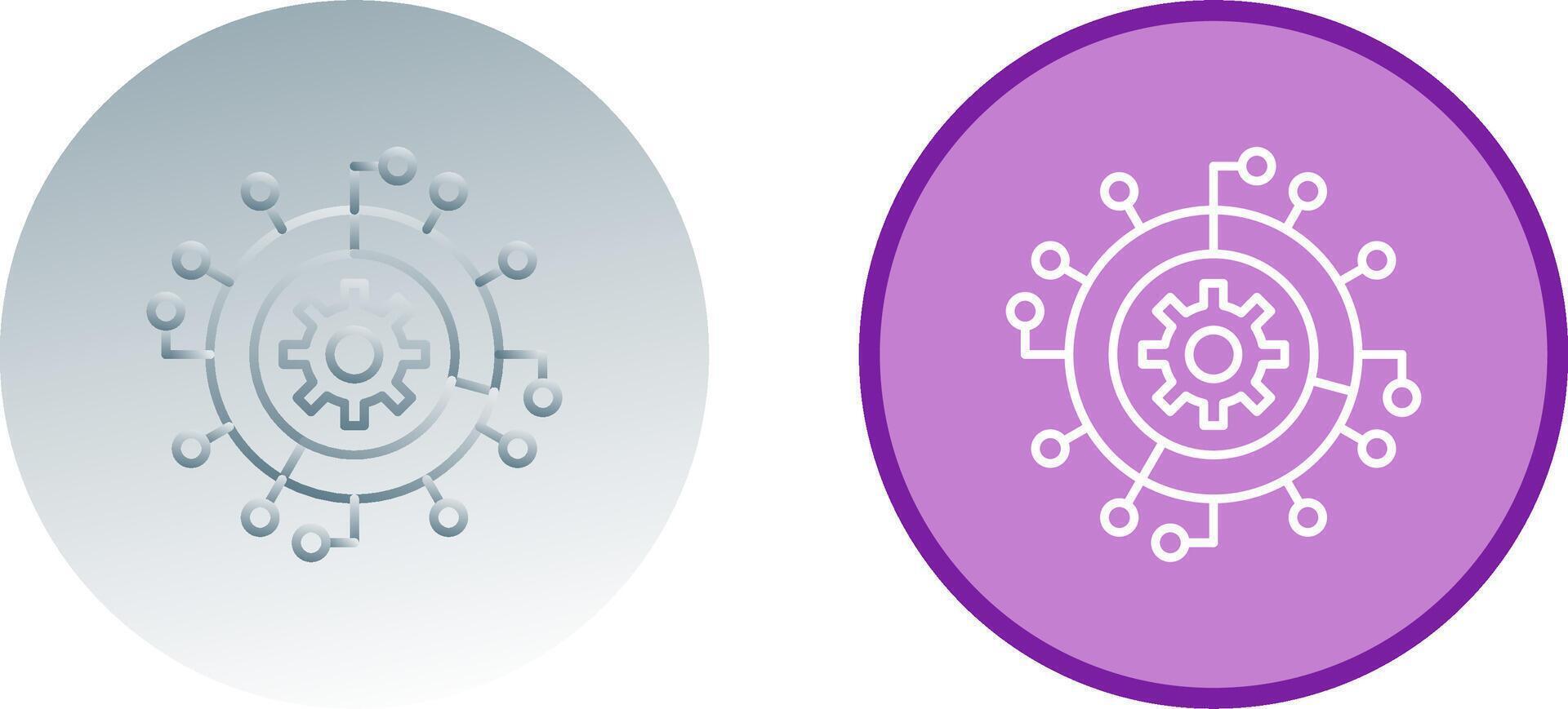 Progress Icon Design vector