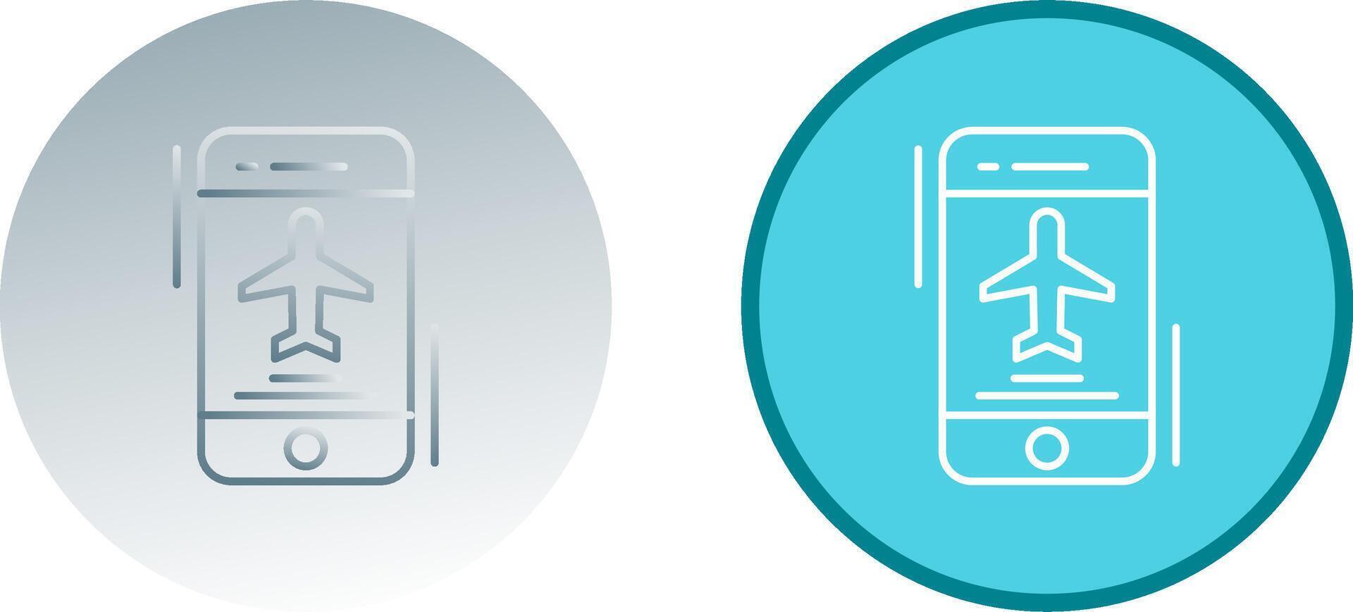 Airplane Icon Design vector