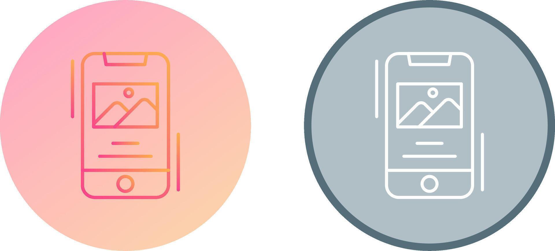 Gallery Icon Design vector