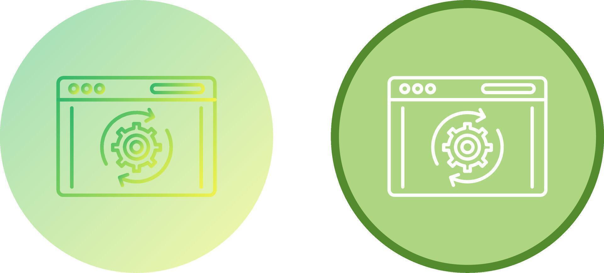 Recovery Icon Design vector