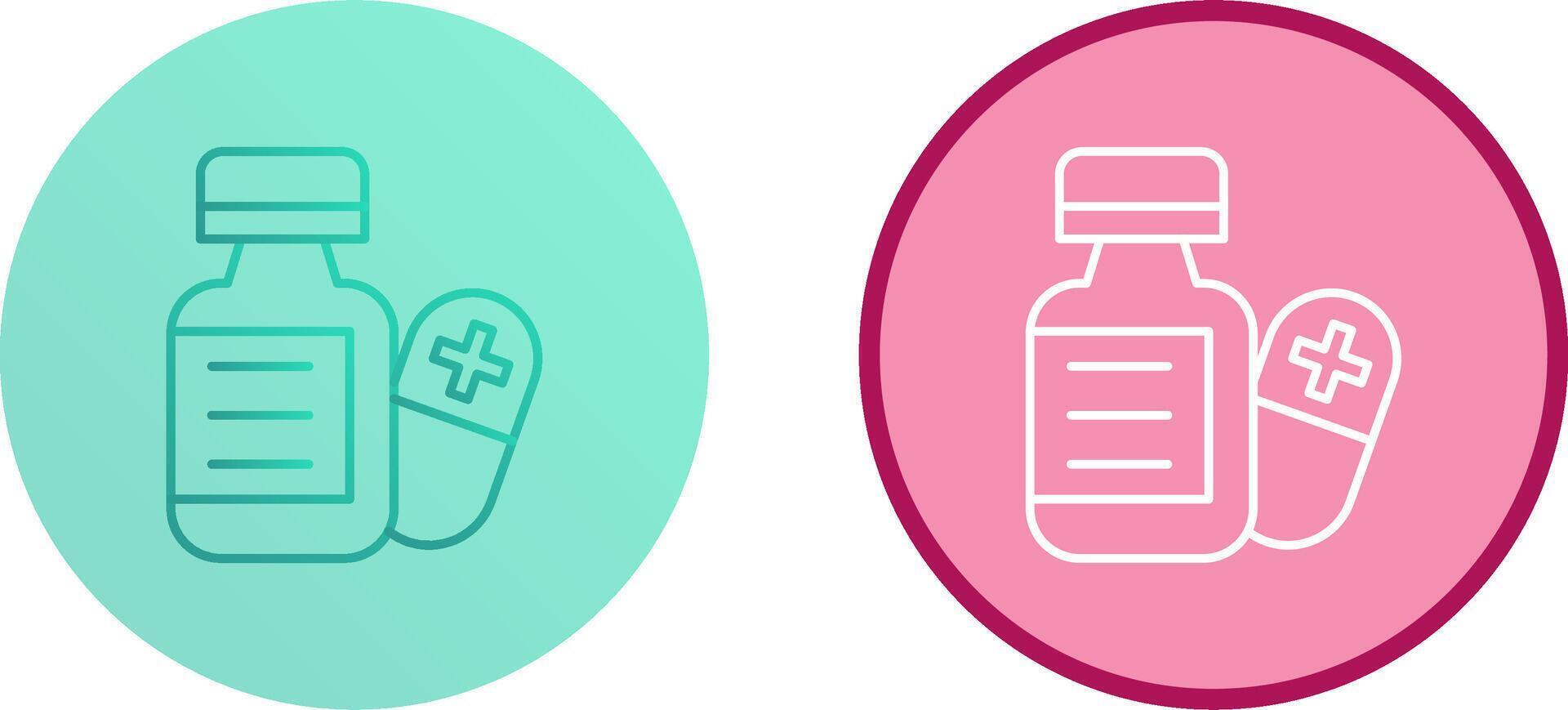 Pill Icon Design vector