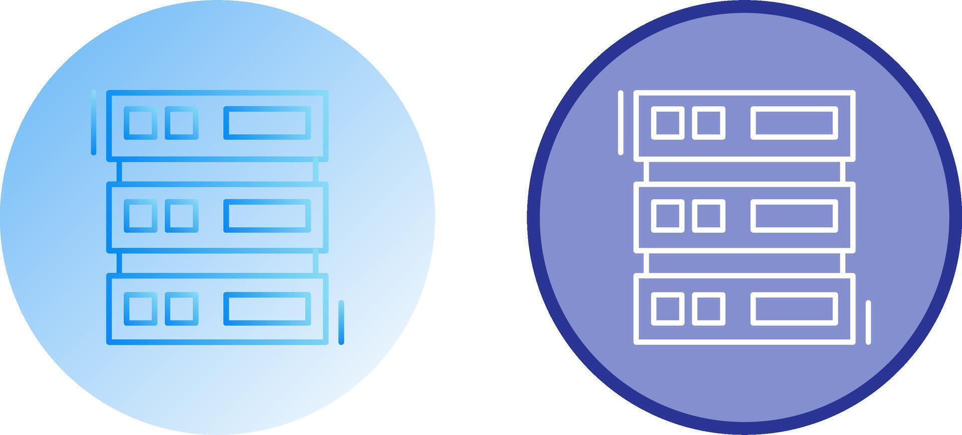 Server Icon Design vector