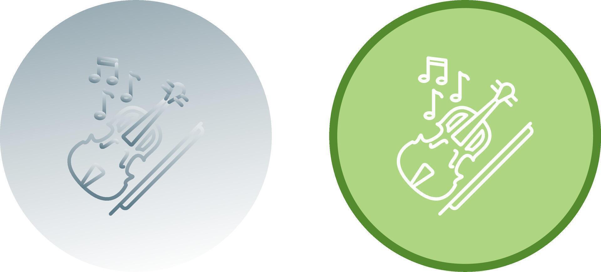 Violin Icon Design vector