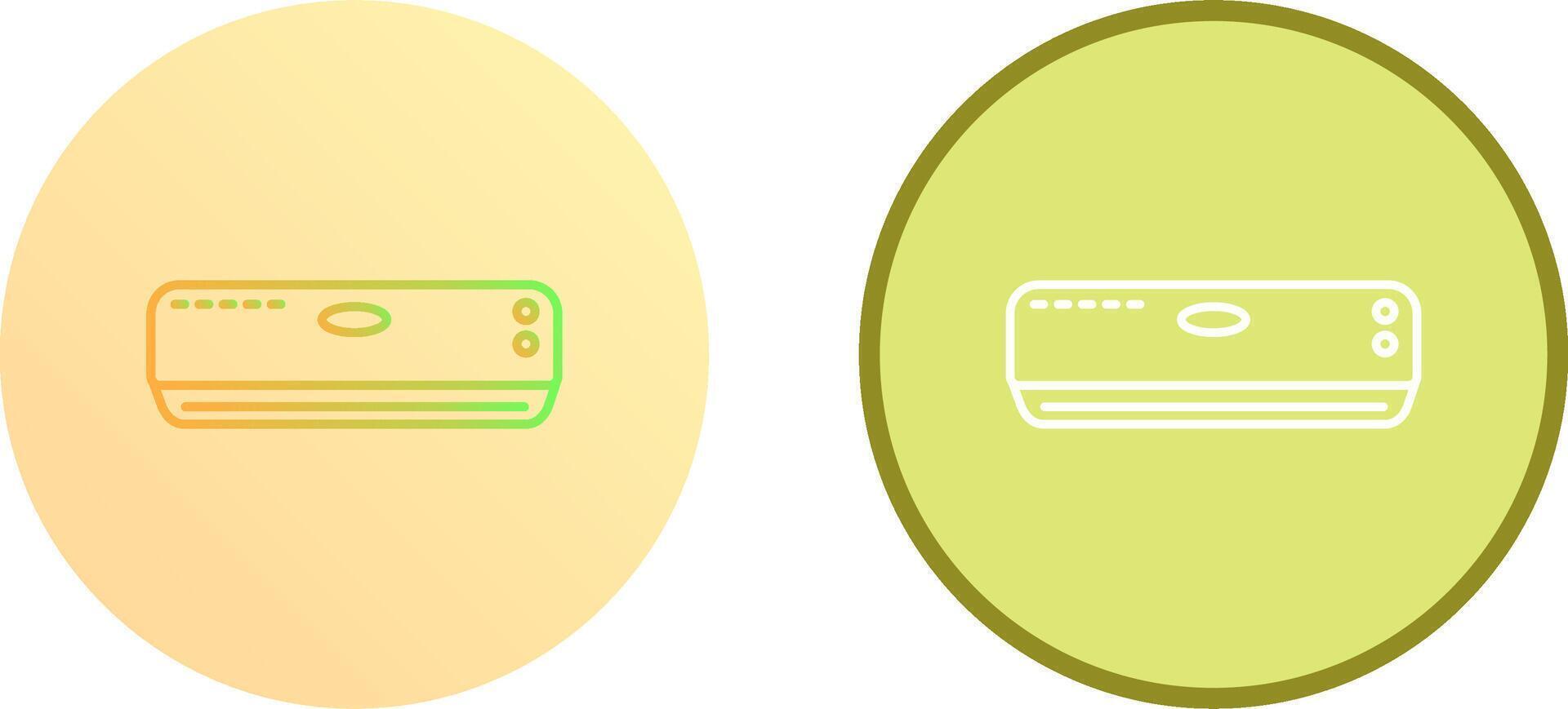 Air Conditioner Icon Design vector