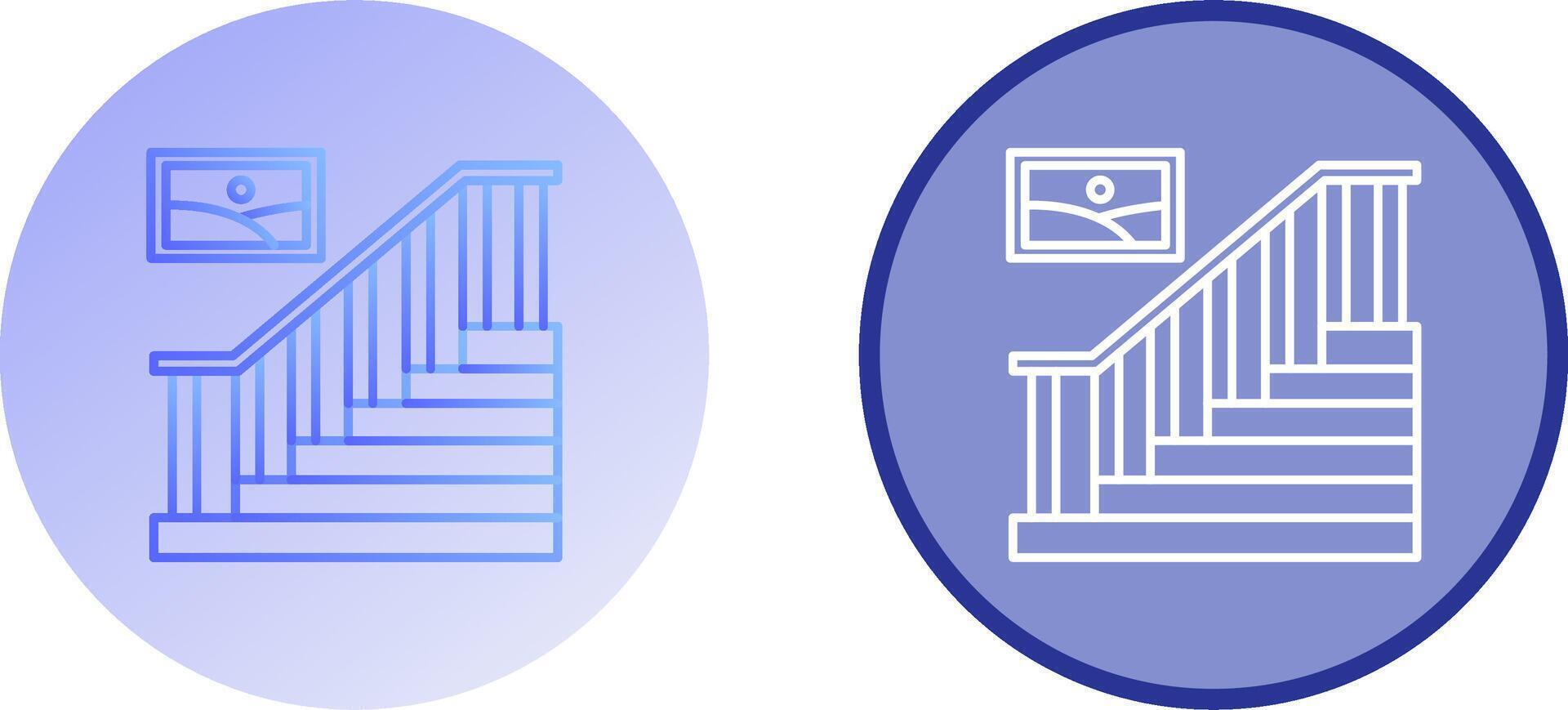 Stair Icon Design vector