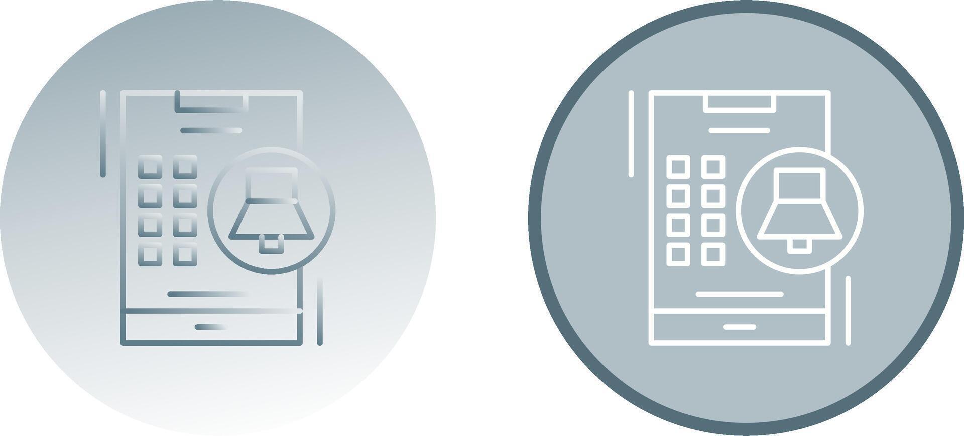 Alarm Icon Design vector