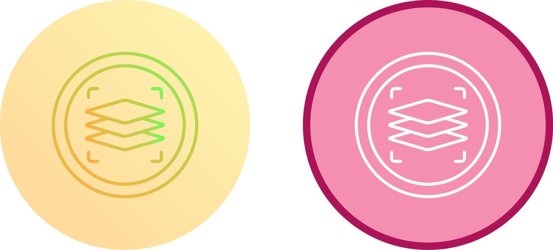 Layers Icon Design vector