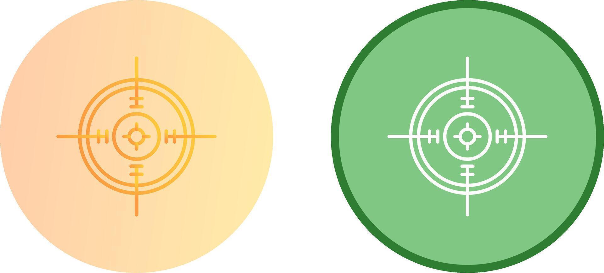Aim Icon Design vector