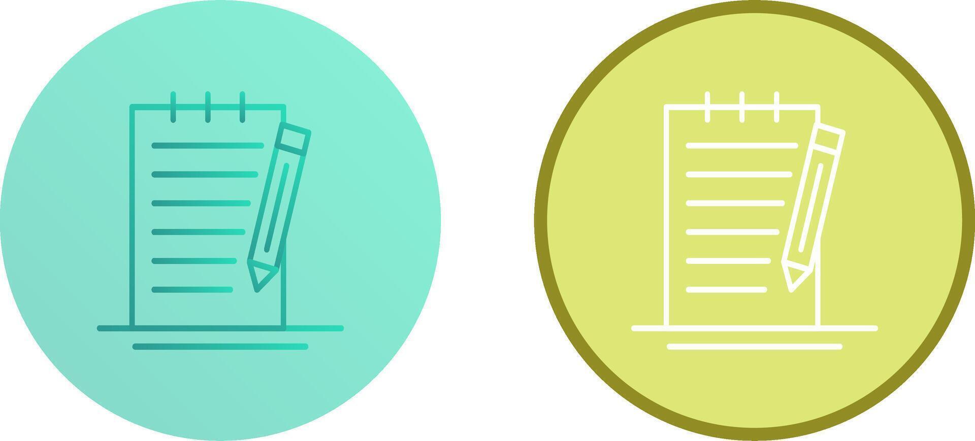 Check Up List Icon Design vector