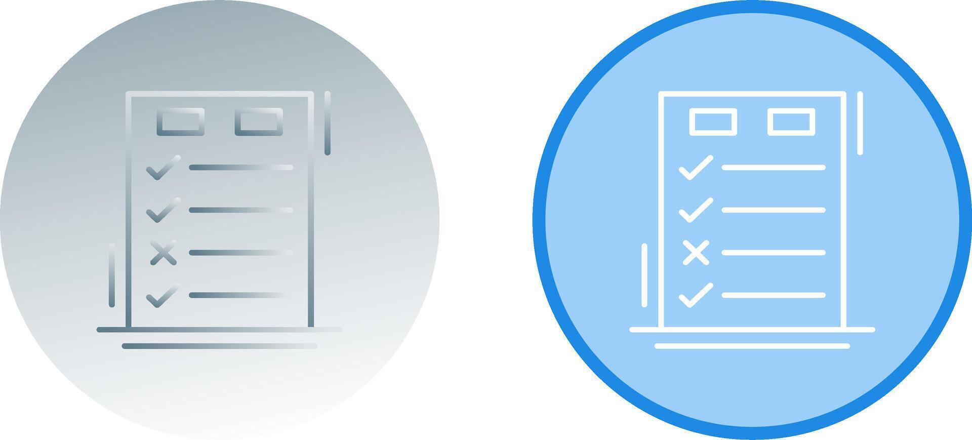 Today to Done CheckList Icon Design vector