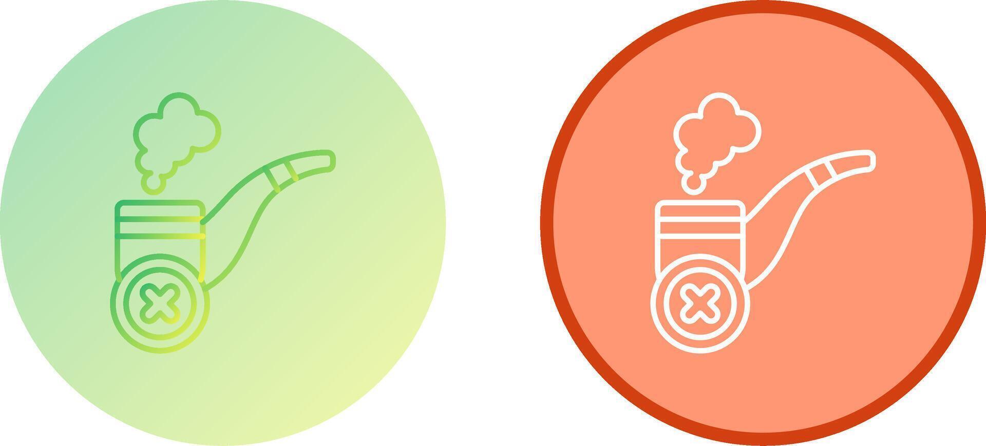 No Cigar Icon Design vector