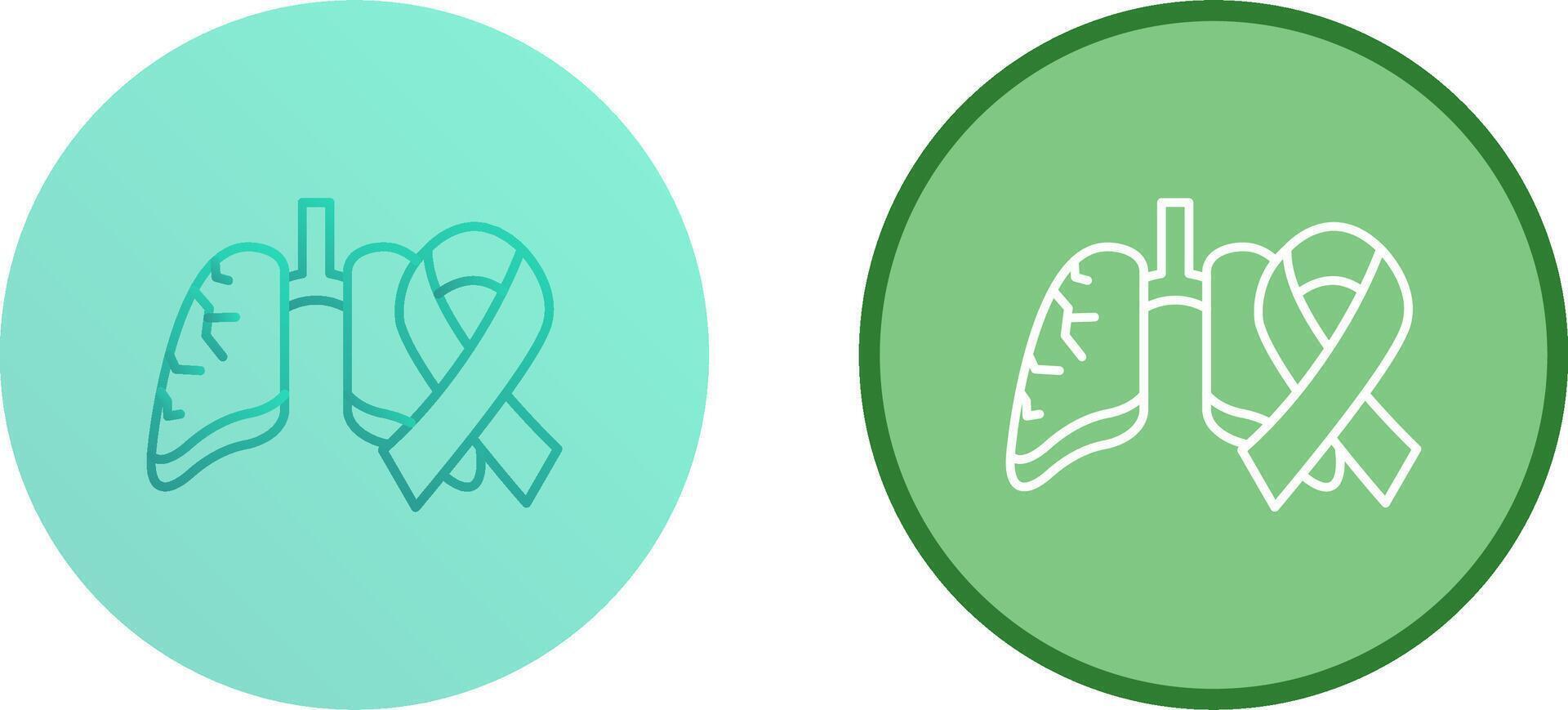 Cancer Icon Design vector