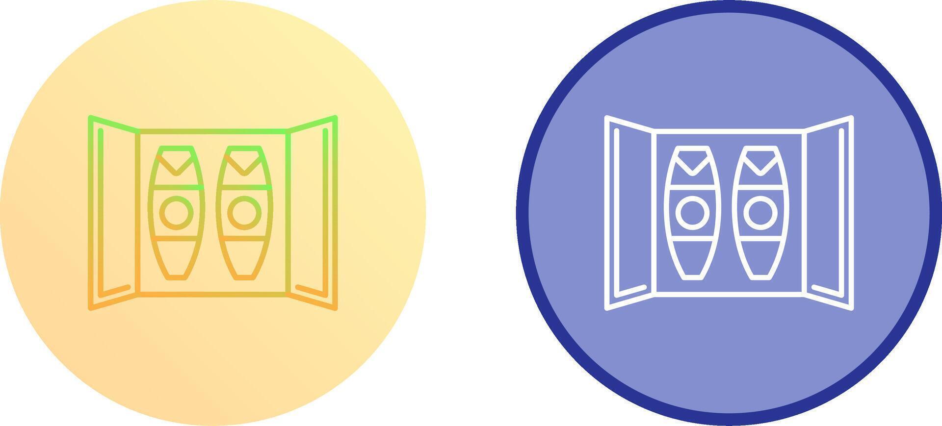 Cigar Box Icon Design vector