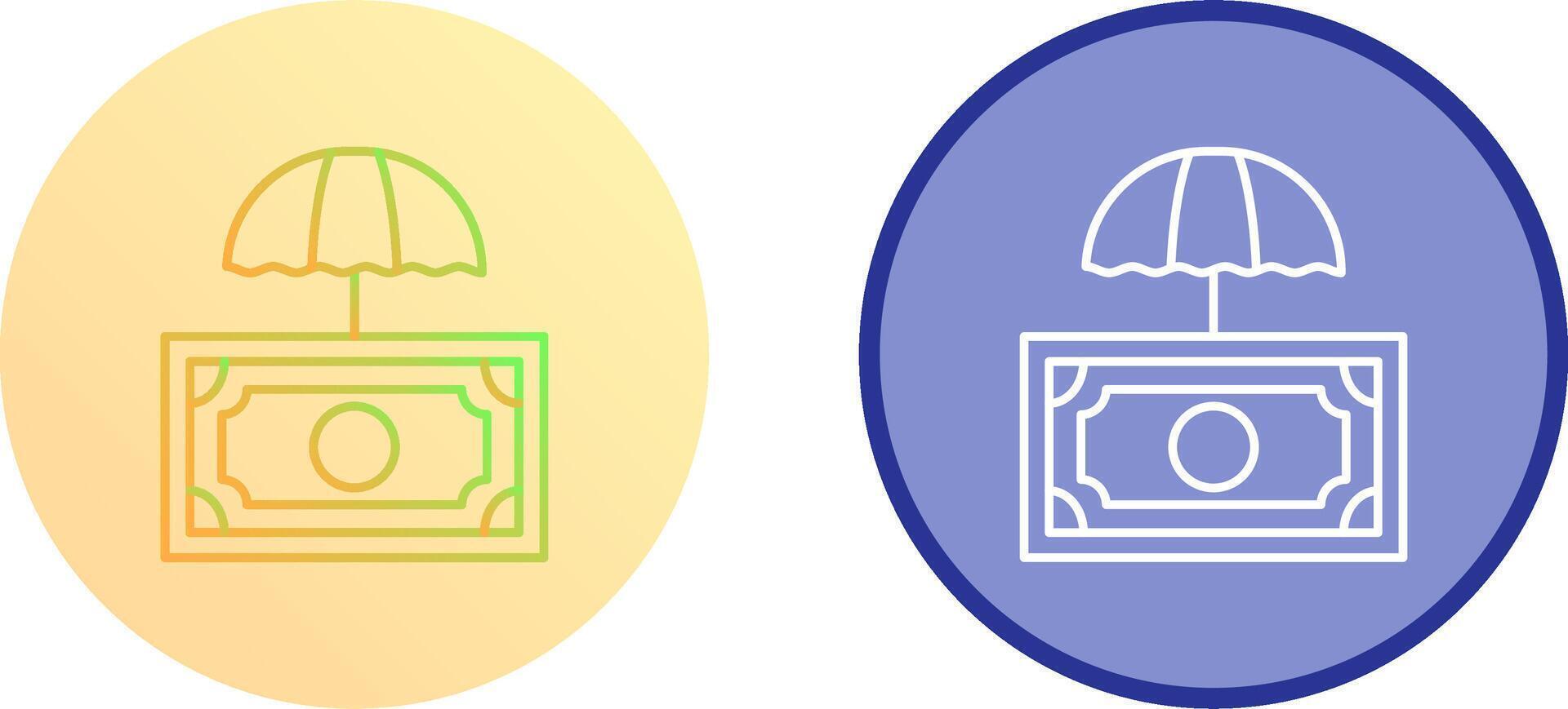 Umbrella Icon Design vector