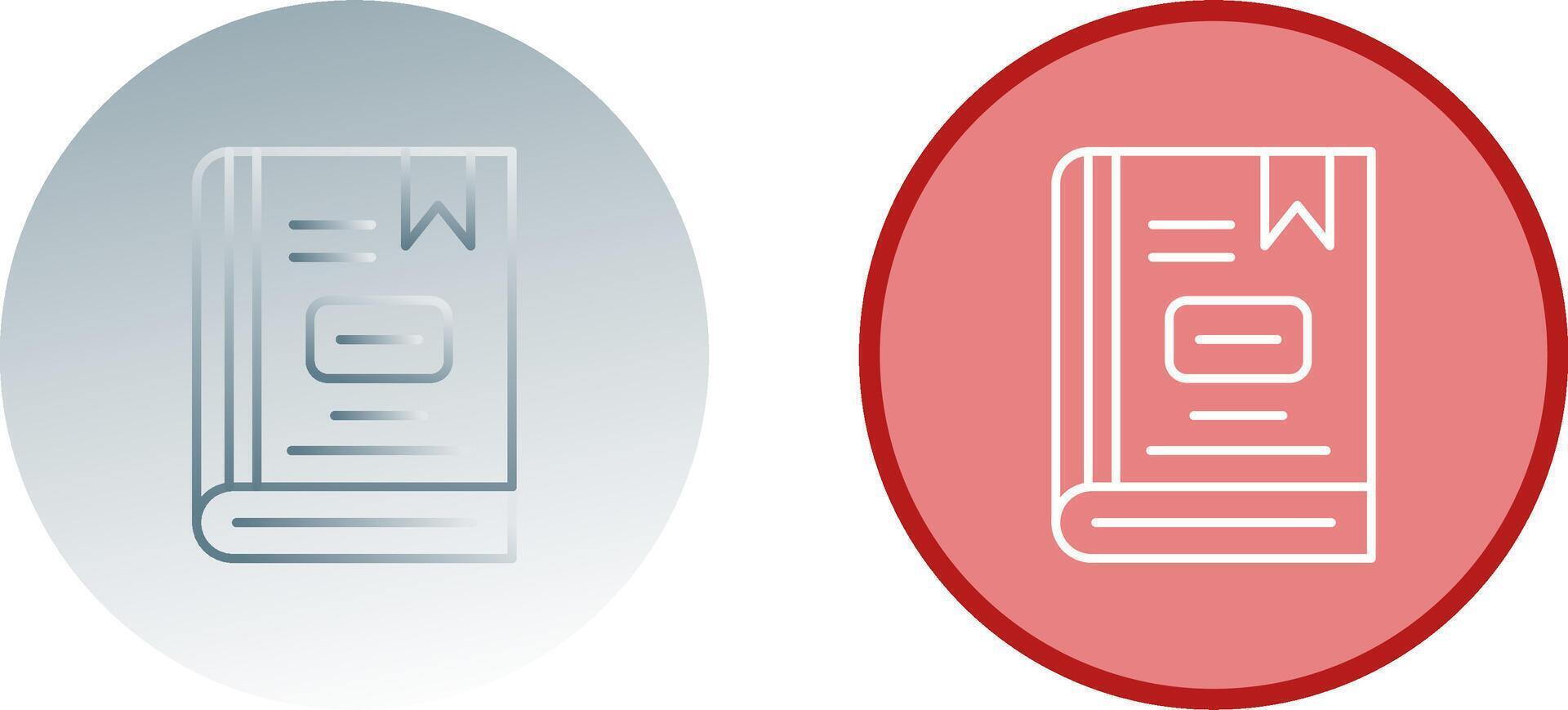 Book Icon Design vector