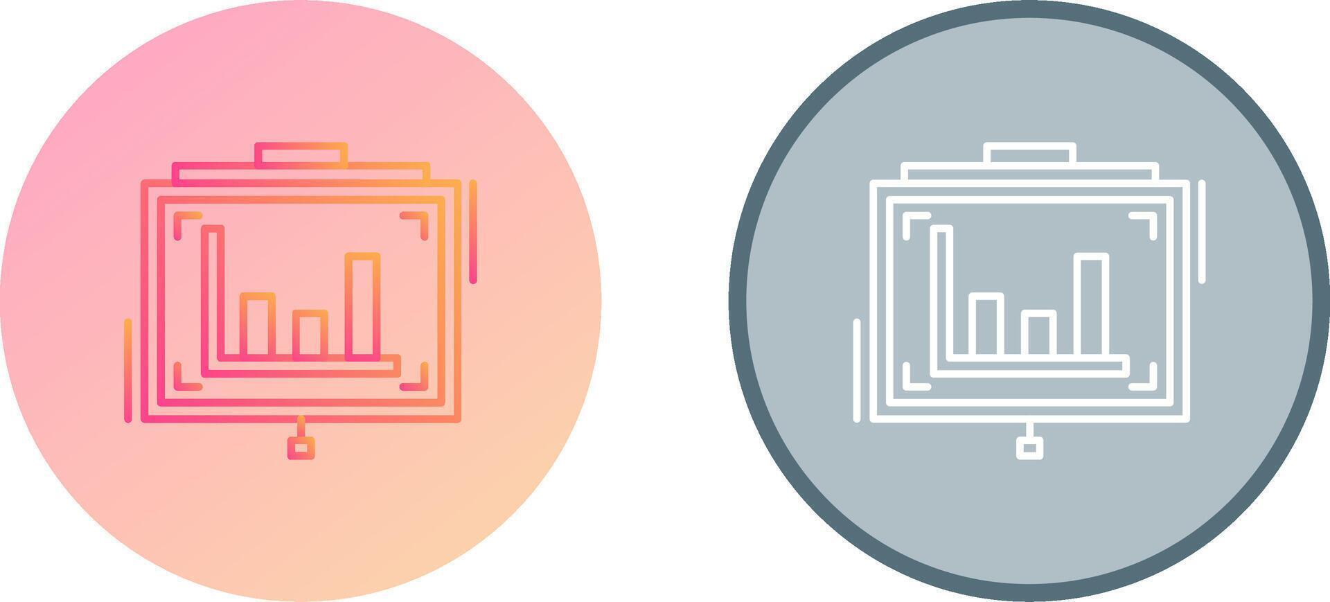 Presentation Icon Design vector