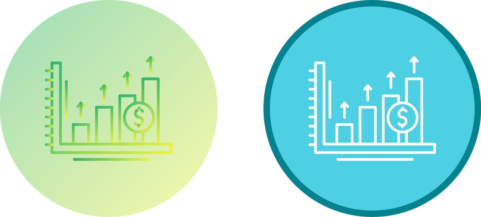 Profit Icon Design vector