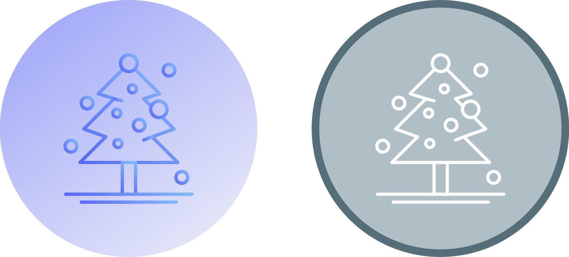 Navidad árbol icono diseño vector