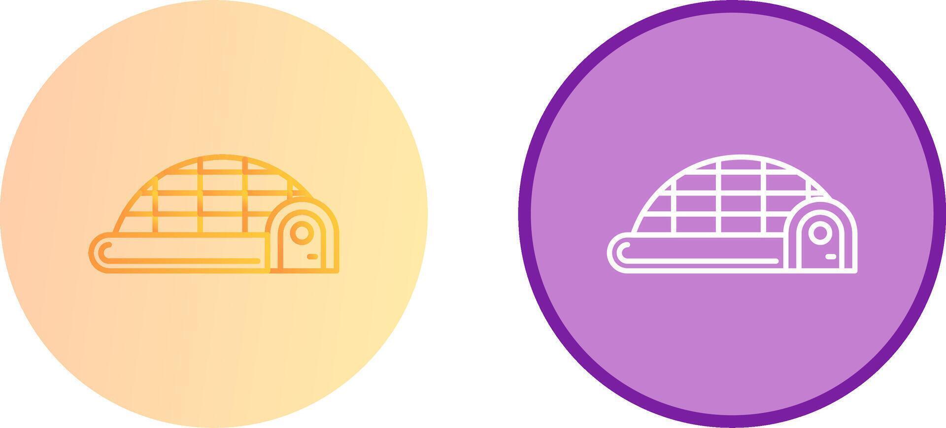 Igloo Icon Design vector
