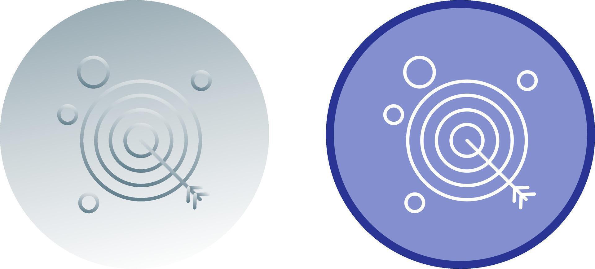 Target Icon Design vector