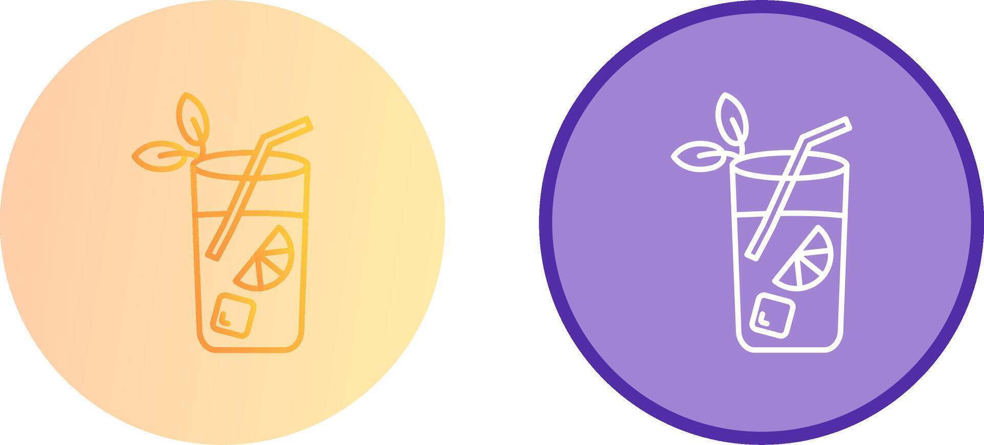 Mojito Icon Design vector