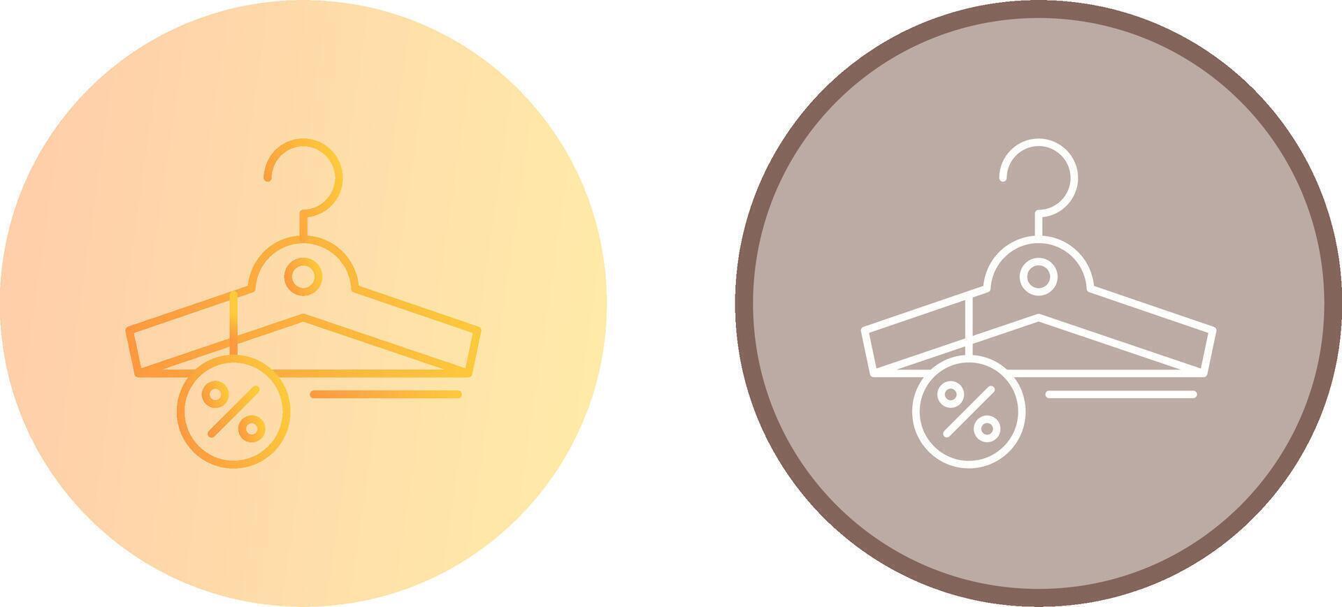 Hanger Icon Design vector