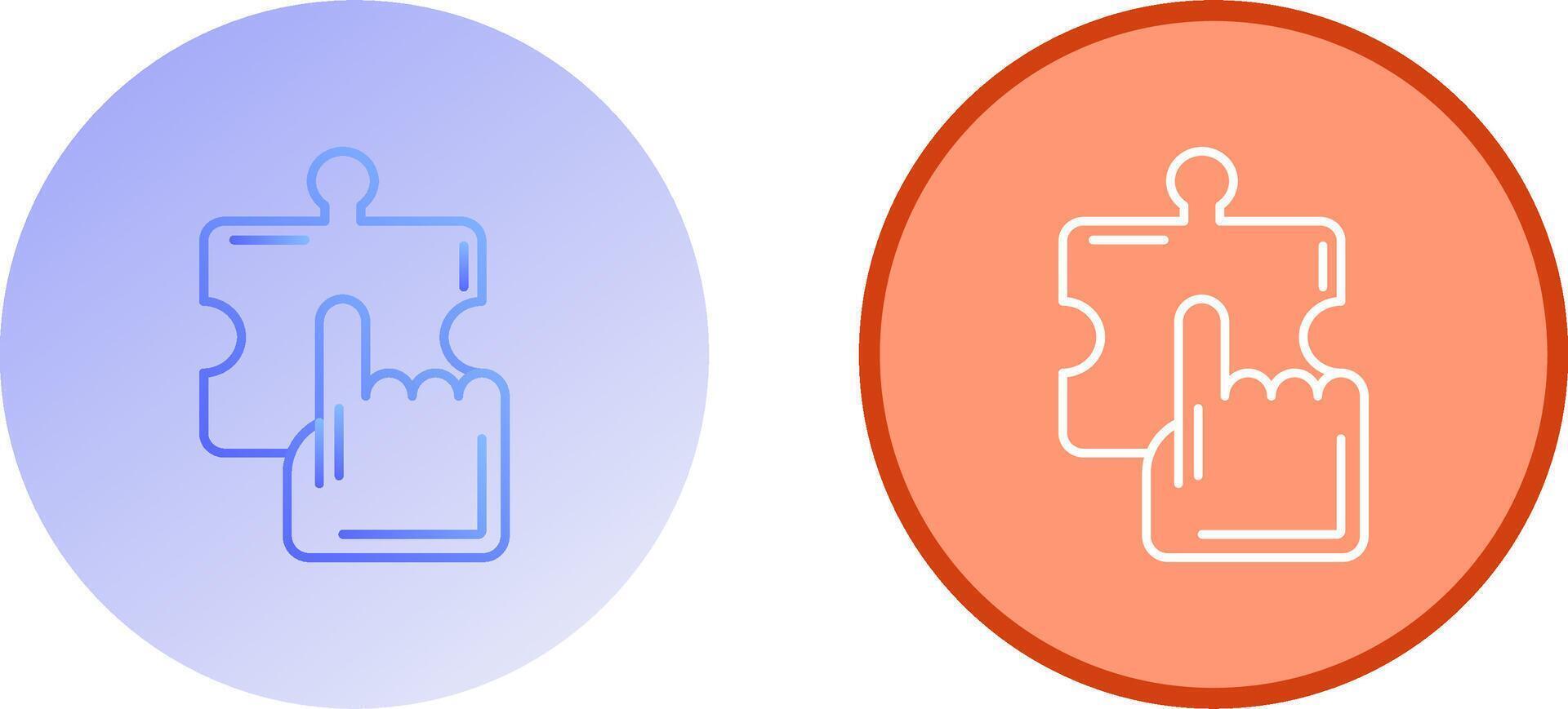 Quick Selection Icon Design vector