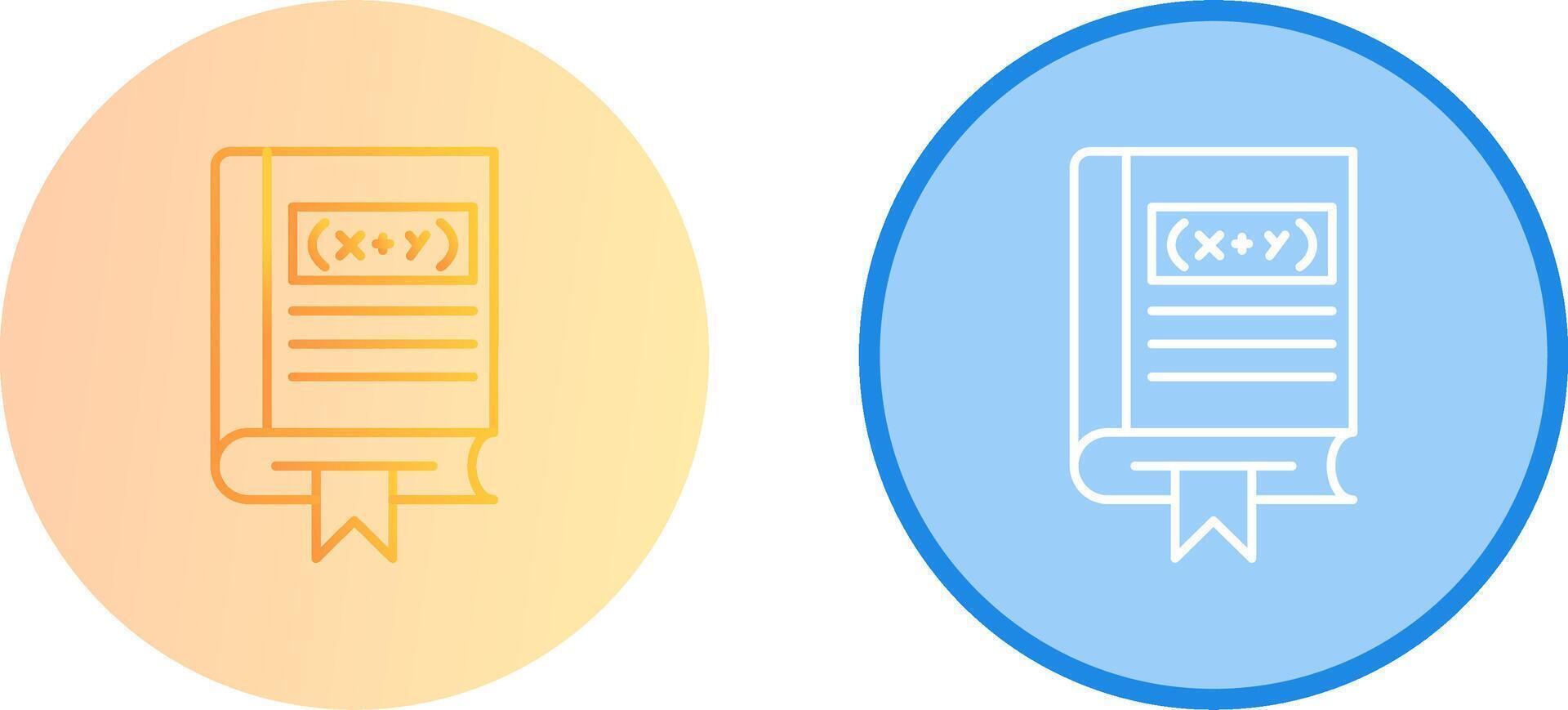 Algebra Icon Design vector